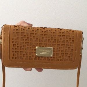 Coco + Carmen leather crossbody / wallet NWOT